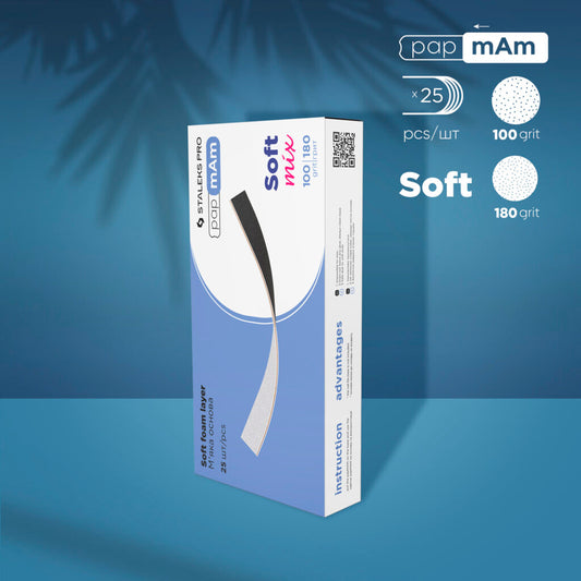 Staleks Lima PapmAm Mix 100/ 180 (25 Uni)